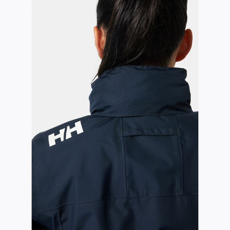 Дамско ветроходно яке Helly Hansen Crew Hooded Midlayer 2.0 navy 4