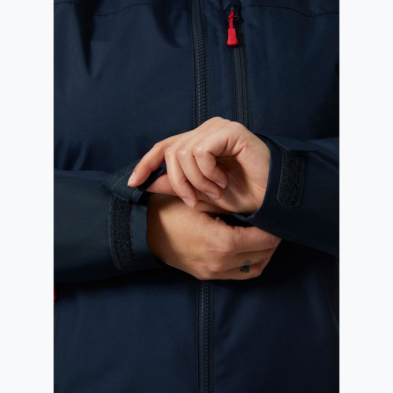 Дамско ветроходно яке Helly Hansen Crew Hooded Midlayer 2.0 navy 5