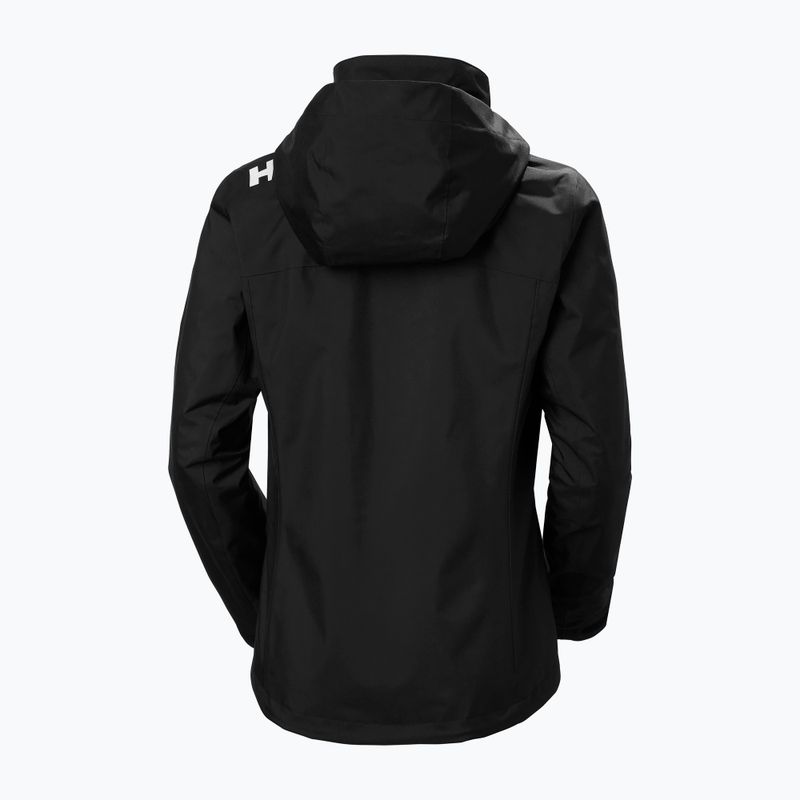 Дамско яке за ветроходство Helly Hansen Crew Hooded Midlayer 2.0 black 2