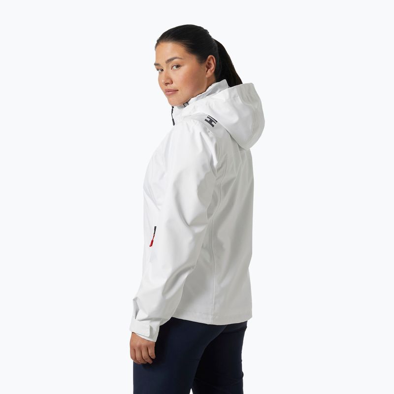 Ветроходно яке за жени Helly Hansen Crew Hooded 2.0 white 2