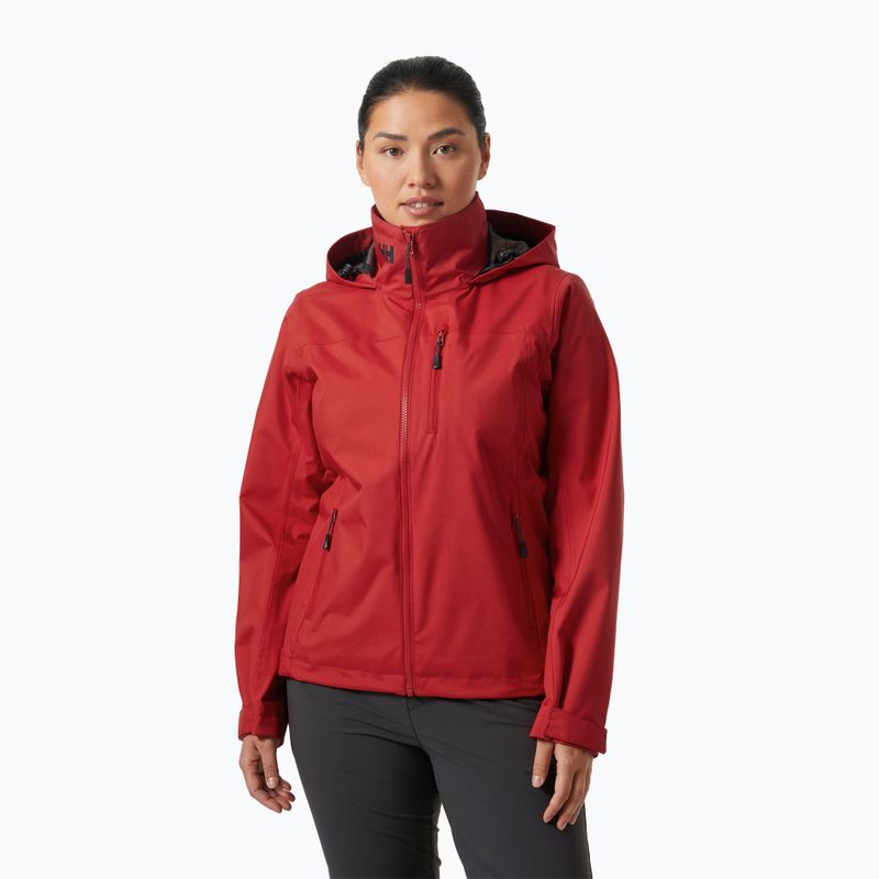 Ветроходно яке за жени Helly Hansen Crew Hooded 2.0 red