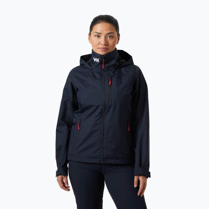 Ветроходно яке Helly Hansen Crew Hooded 2.0 navy за жени