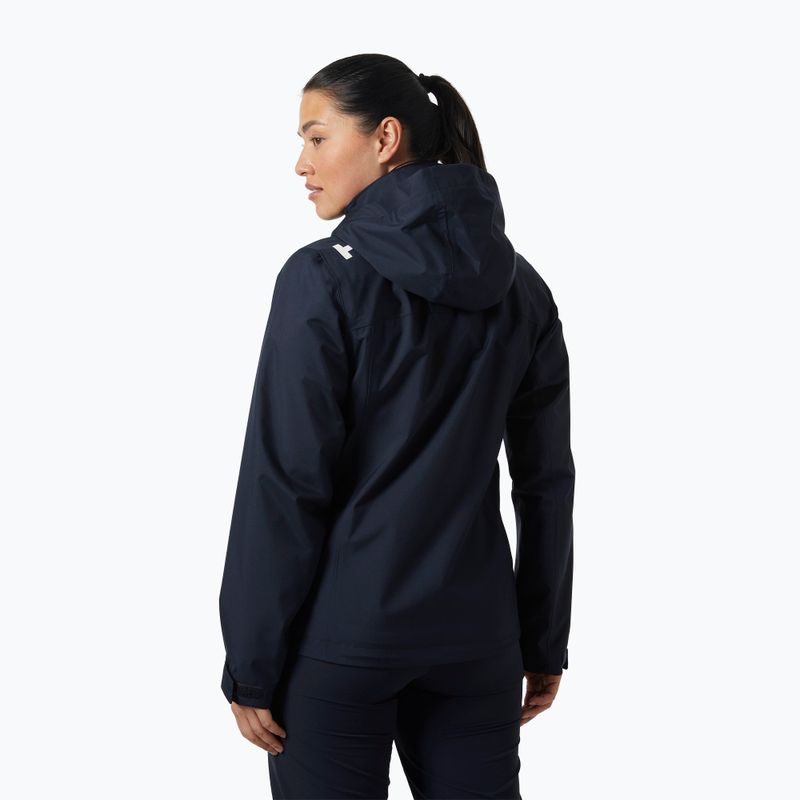 Ветроходно яке Helly Hansen Crew Hooded 2.0 navy за жени 2