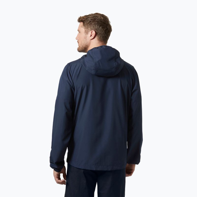 Мъжко ветроходно яке Helly Hansen Salt Striped Windbreaker navy 2