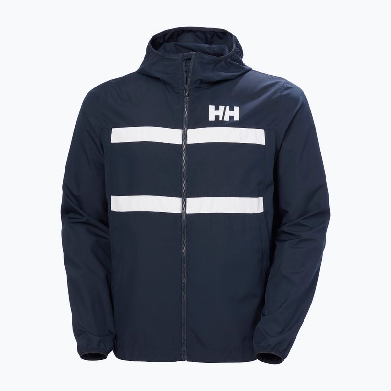 Мъжко ветроходно яке Helly Hansen Salt Striped Windbreaker navy 5