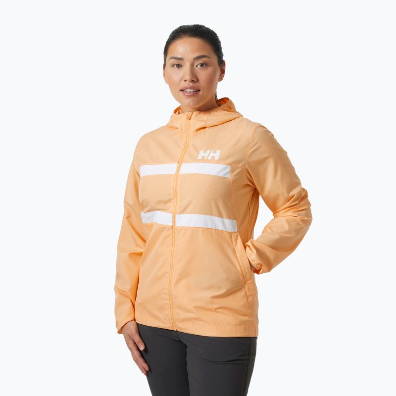 Дамско ветроходно яке Helly Hansen Salt Stripe Windbreaker miami peach