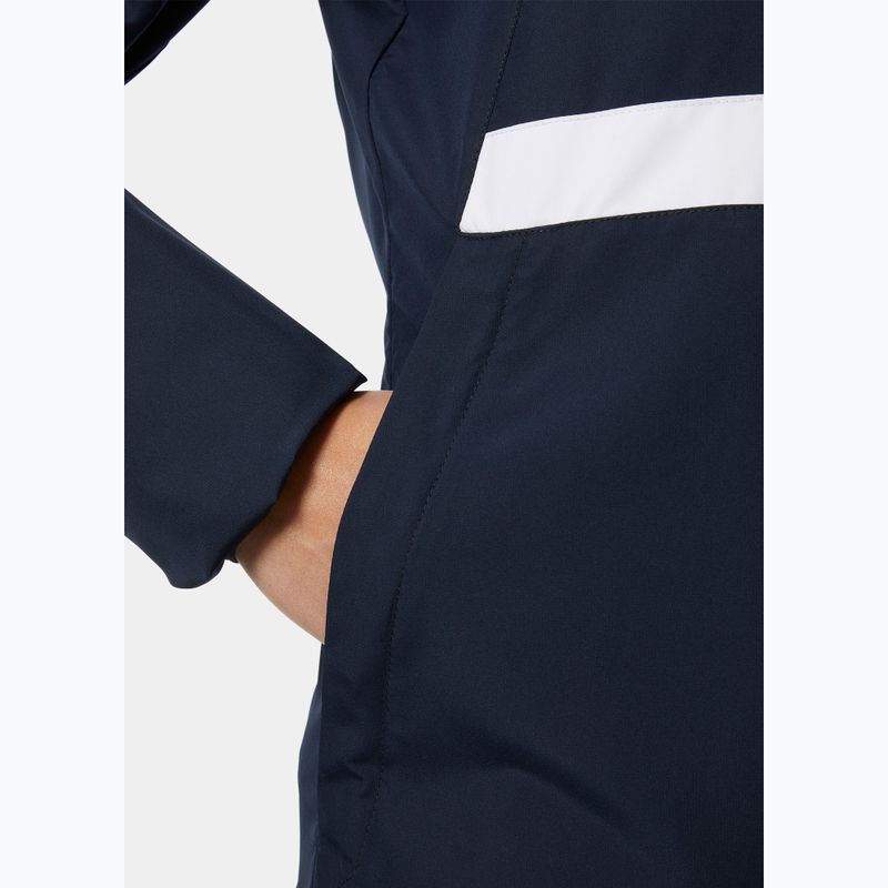 Дамско ветроходно яке Helly Hansen Salt Stripe Windbreaker navy 4