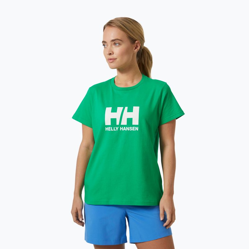 Helly Hansen дамска тениска Лого 2.0 светлозелена