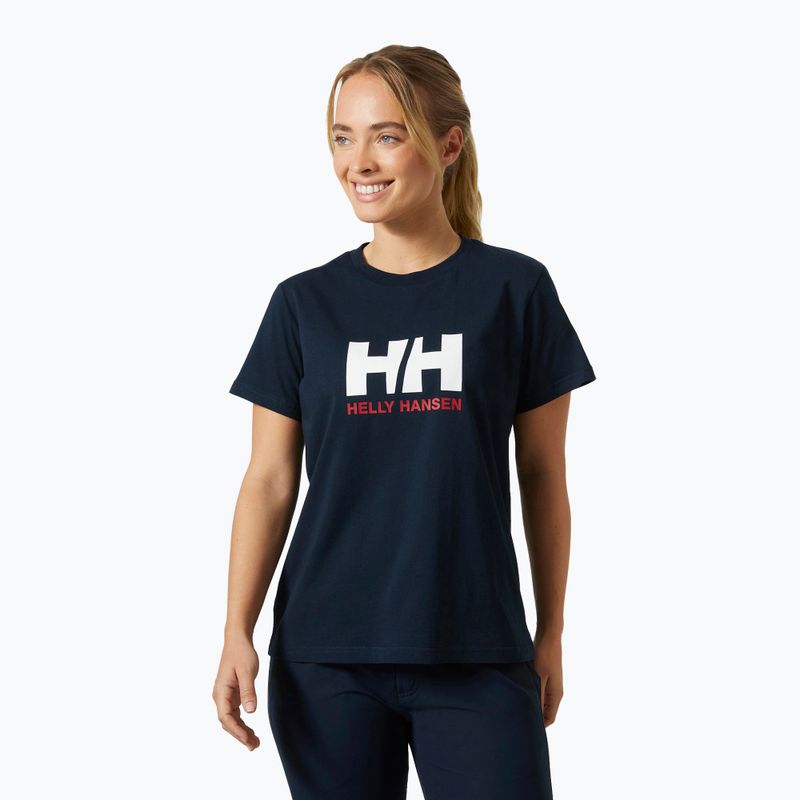 Helly Hansen дамска тениска Logo 2.0 navy