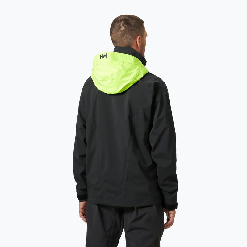 Мъжко ветроходно яке Helly Hansen HP Foil Shell 2.0 ebony 2