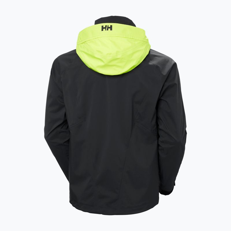 Мъжко ветроходно яке Helly Hansen HP Foil Shell 2.0 ebony 9