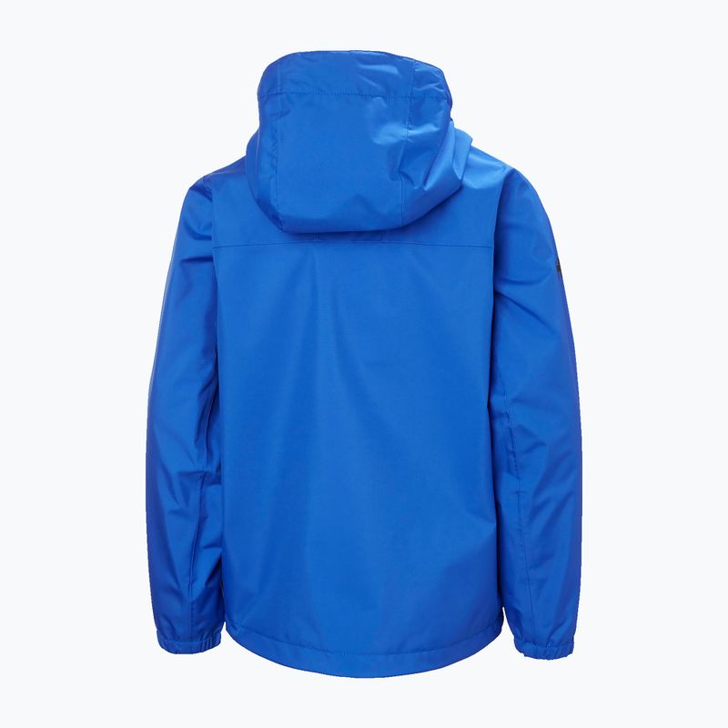 Детско ветроходно яке Helly Hansen Crew Hooded JR cobalt 2.0 7