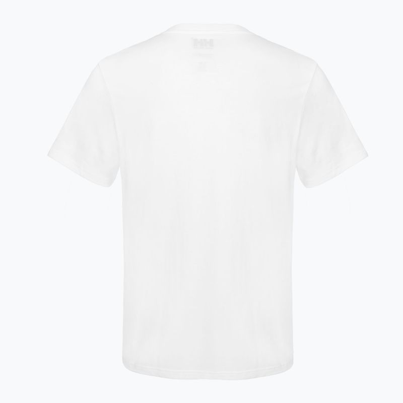 Мъжка тениска Helly Hansen HH Cotton T 2 бр. white 2