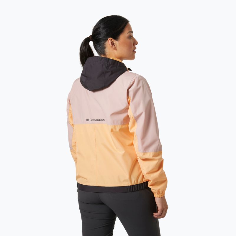 Дамско ветроходно яке Helly Hansen Rig Rain Miami peach 2