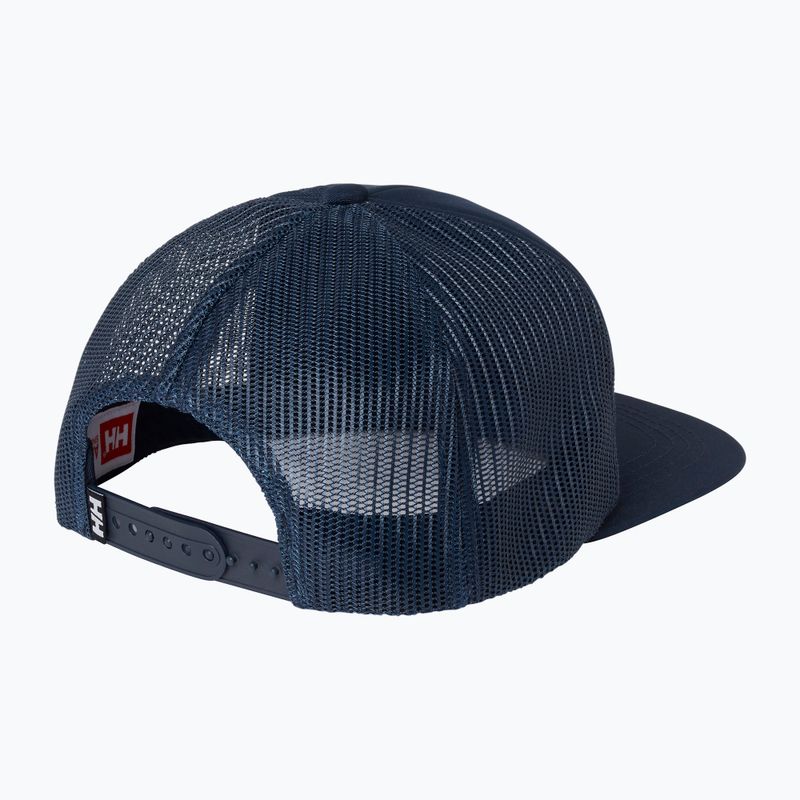 Бейзболна шапка Helly Hansen Flatbrim Trucker navy 2