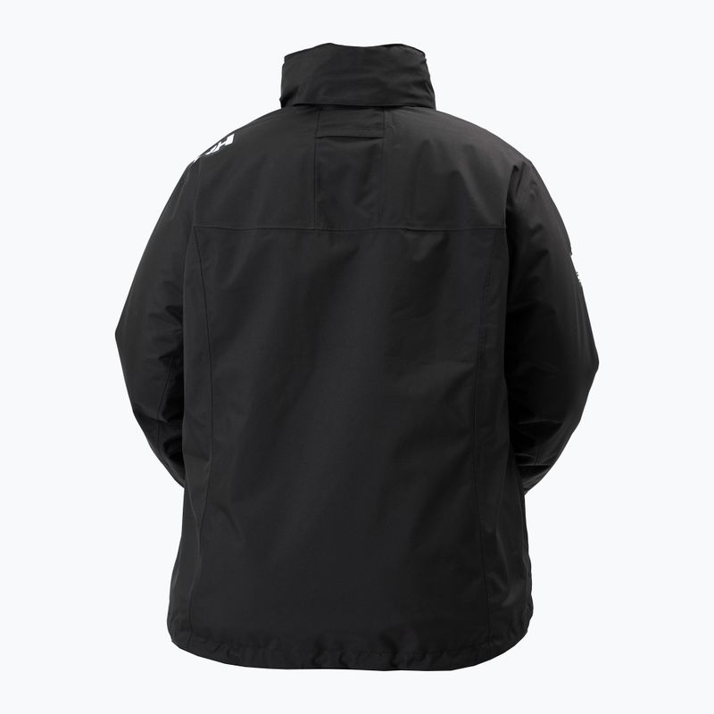 Дамско ветроходно яке Helly Hansen Crew Hooded Midlayer Plus 2.0 black 2