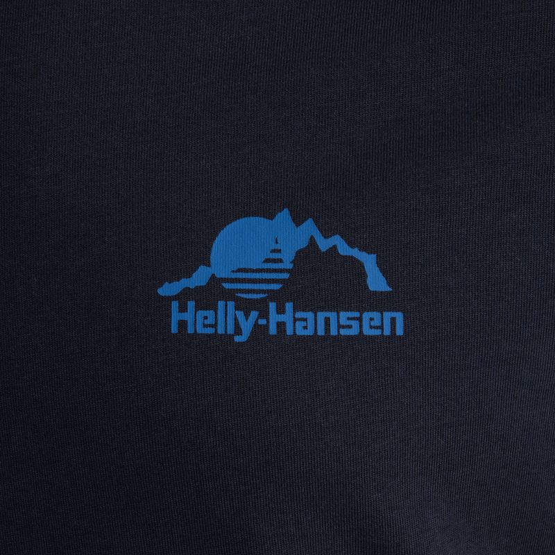 Мъжка блуза с дълъг ръкав за трекинг Helly Hansen Nord Graphic navy 3