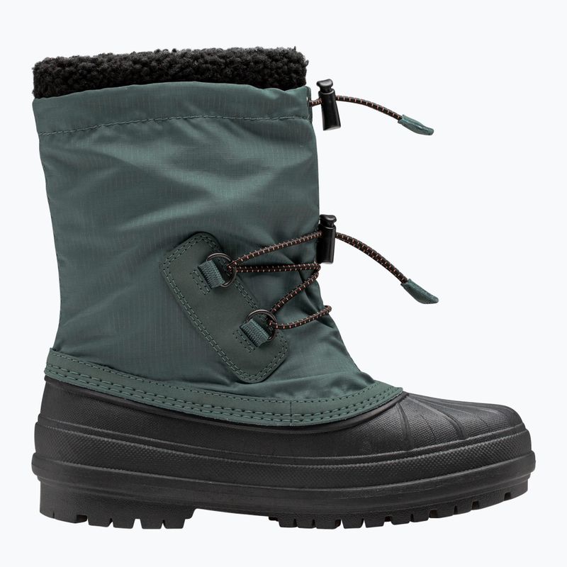 Helly Hansen Jk Varanger Insulated 453 dark creek/neon orange детски ботуши за сняг 2