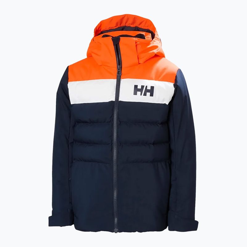 Детско скиорско яке Helly Hansen Cyclone navy 8