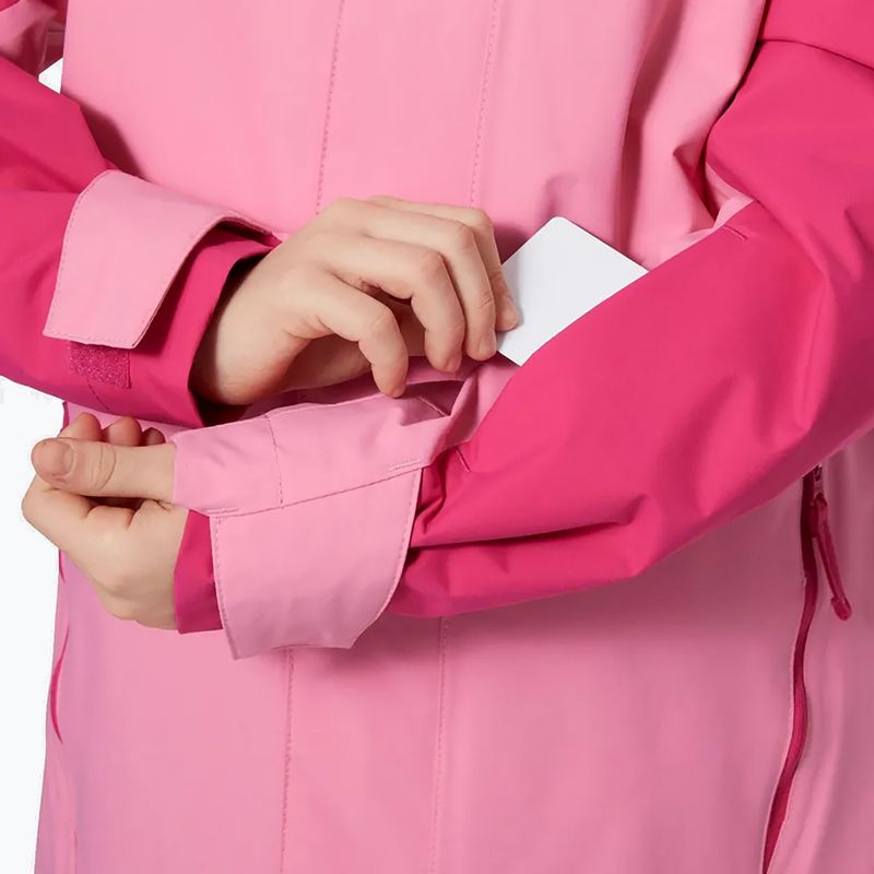 Детско скиорско яке Helly Hansen Level sugar pink 5