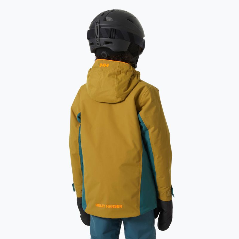 Детско скиорско яке Helly Hansen Level dark creek 2