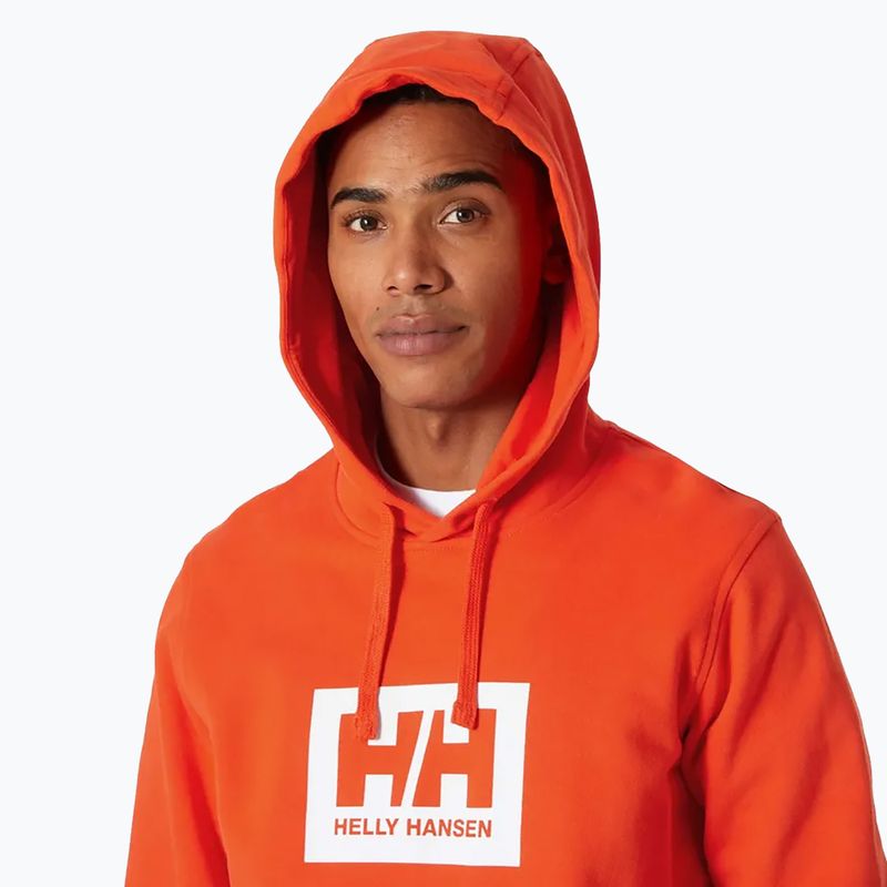 Helly Hansen Hh Box мъжки суитшърт cherry tomato 3