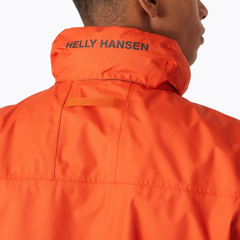 Мъжко яке за дъжд Helly Hansen Dubliner patrol orange 4