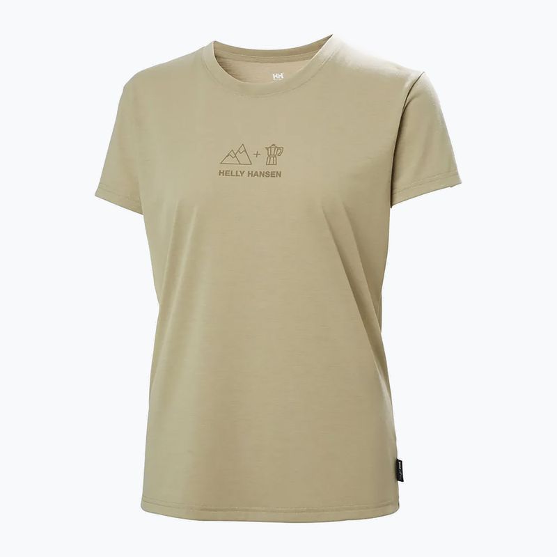 Дамска тениска Helly Hansen Skog Recycled Graphic pebble 4