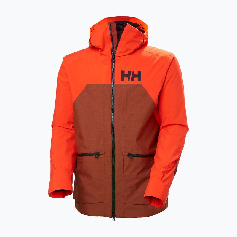 Мъжко скиорско яке Helly Hansen Straightline Lifaloft 2.0 iron oxide 10