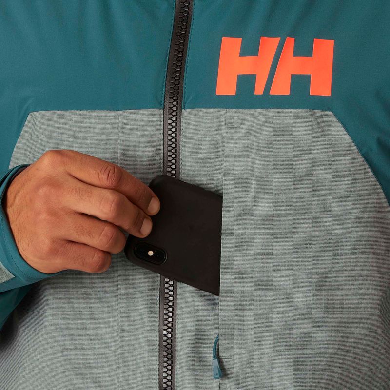 Мъжко скиорско яке Helly Hansen Straightline Lifaloft 2.0 dark creek 4