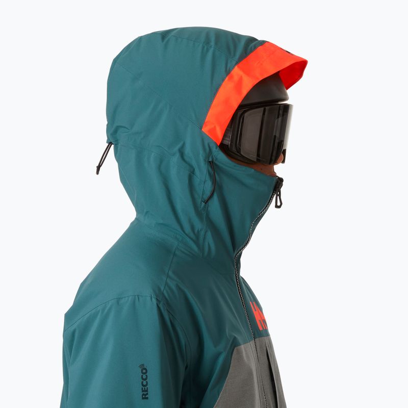 Мъжко скиорско яке Helly Hansen Straightline Lifaloft 2.0 dark creek 3