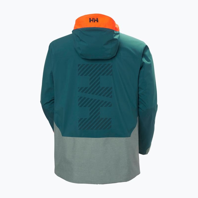 Мъжко скиорско яке Helly Hansen Straightline Lifaloft 2.0 dark creek 11