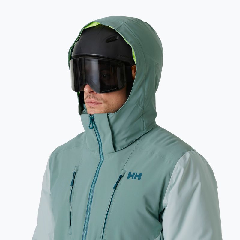 Мъжко ски яке Helly Hansen Alpha 4.0 cactus 3