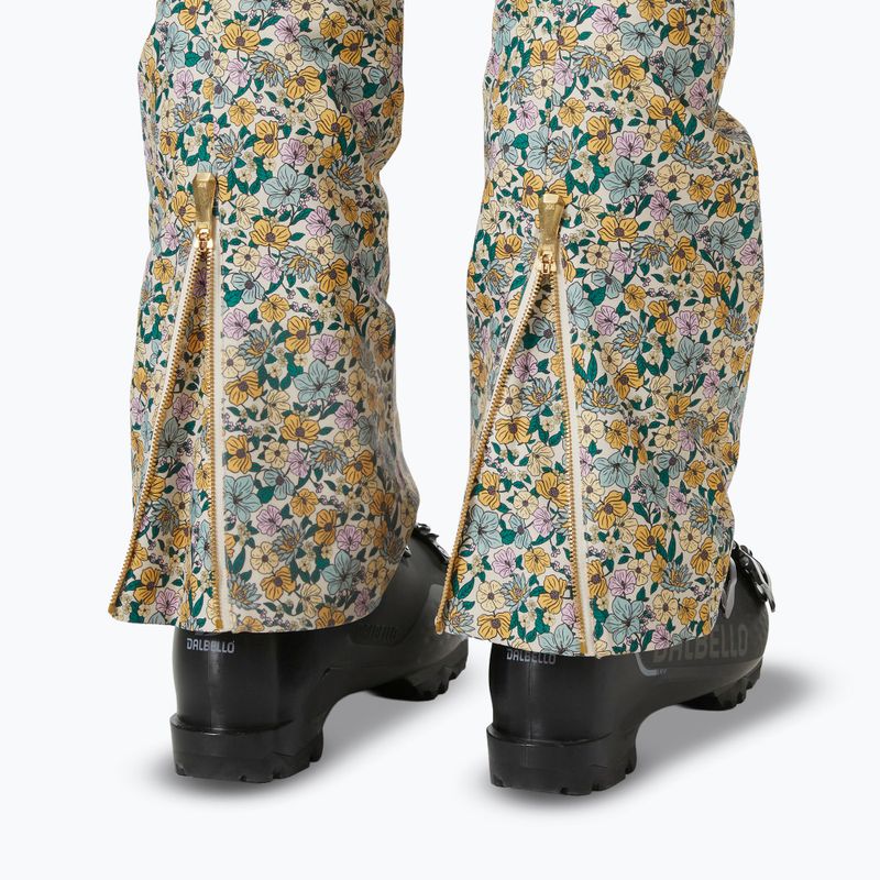 Дамски скиорски панталони Helly Hansen St. Moritz Insulated 2.0 sand floral aop 4