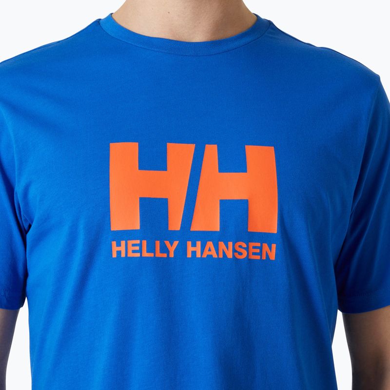 Мъжка тениска Helly Hansen Logo 2.0 cobalt 2.0 3