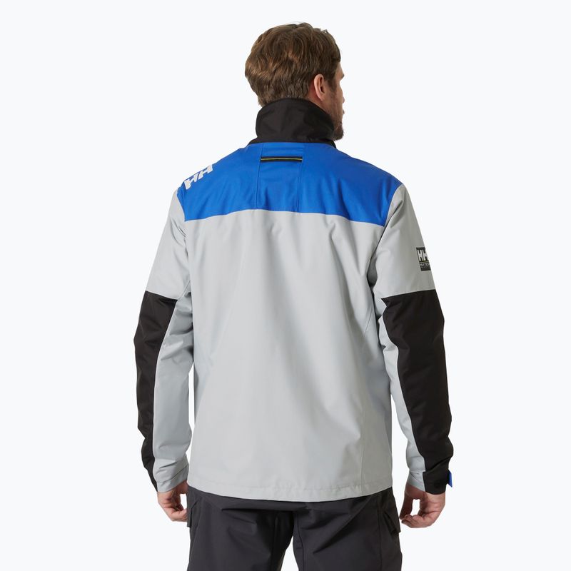 Мъжко ветроходно яке Helly Hansen Arctic Ocean Crew Midlayer grey fog 2