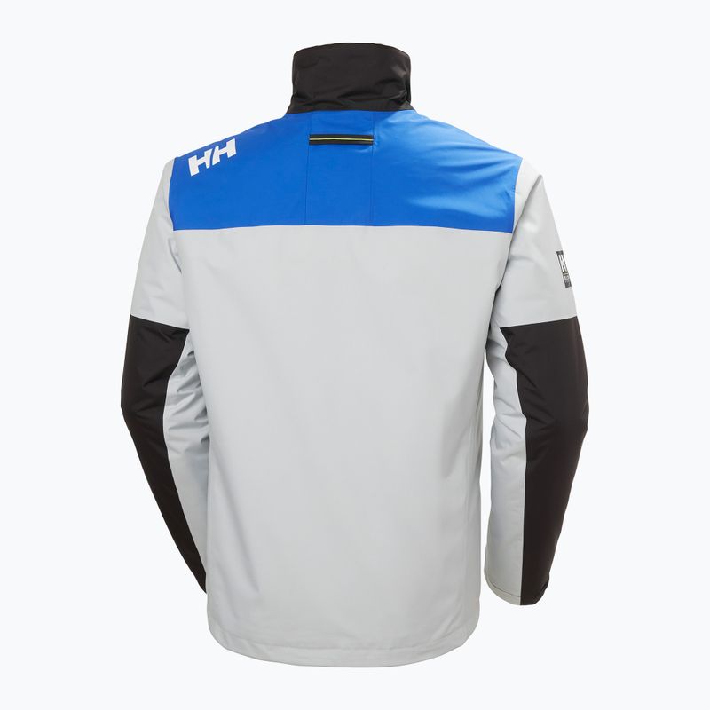 Мъжко ветроходно яке Helly Hansen Arctic Ocean Crew Midlayer grey fog 9