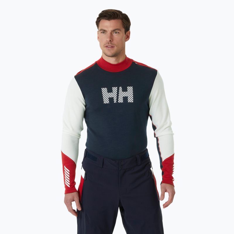 Мъжки термален суитчър Helly Hansen Lifa Merino Midw Logo off white 3