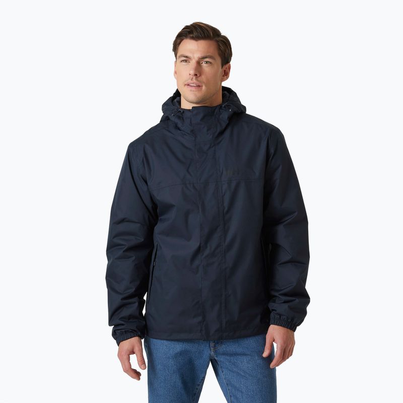 Мъжко яке Helly Hansen Vancouver с подплата от полар за дъжд navy