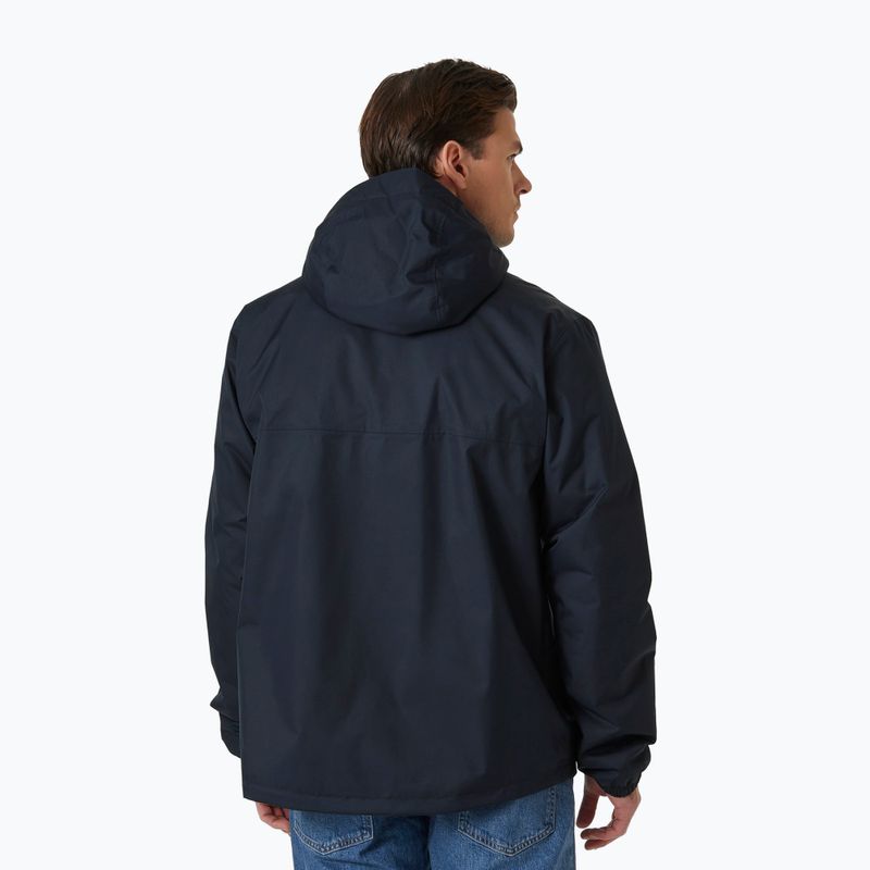 Мъжко яке Helly Hansen Vancouver с подплата от полар за дъжд navy 2