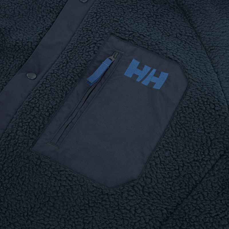 Мъжки суитшърт Helly Hansen Panorama Pile Snap navy 3