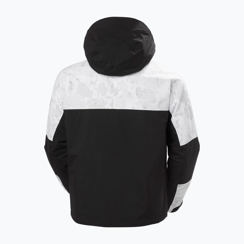Мъжко ски яке Helly Hansen Ullr D Heritage Short grey fog snow camo aop 13
