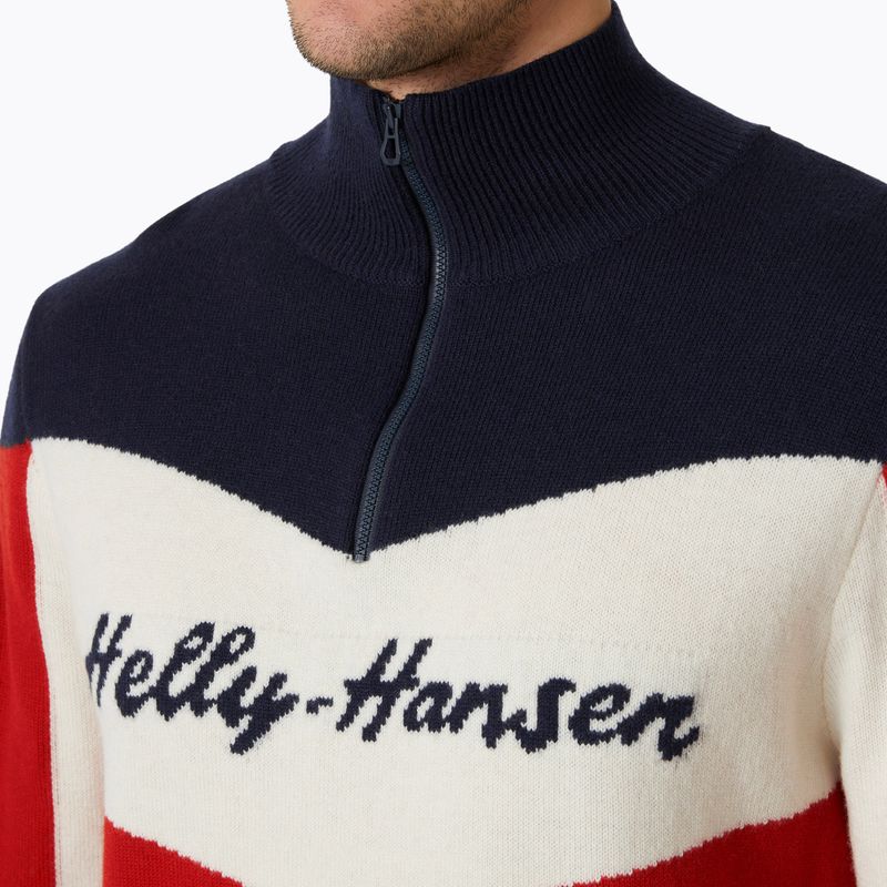 Мъжки ски суитшърт Helly Hansen Apres Knitted Sweater red 3