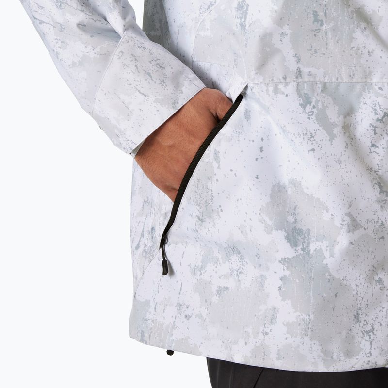 Мъжко ски яке Helly Hansen Ullr D Shell Graphic grey fog snow camo aop 8