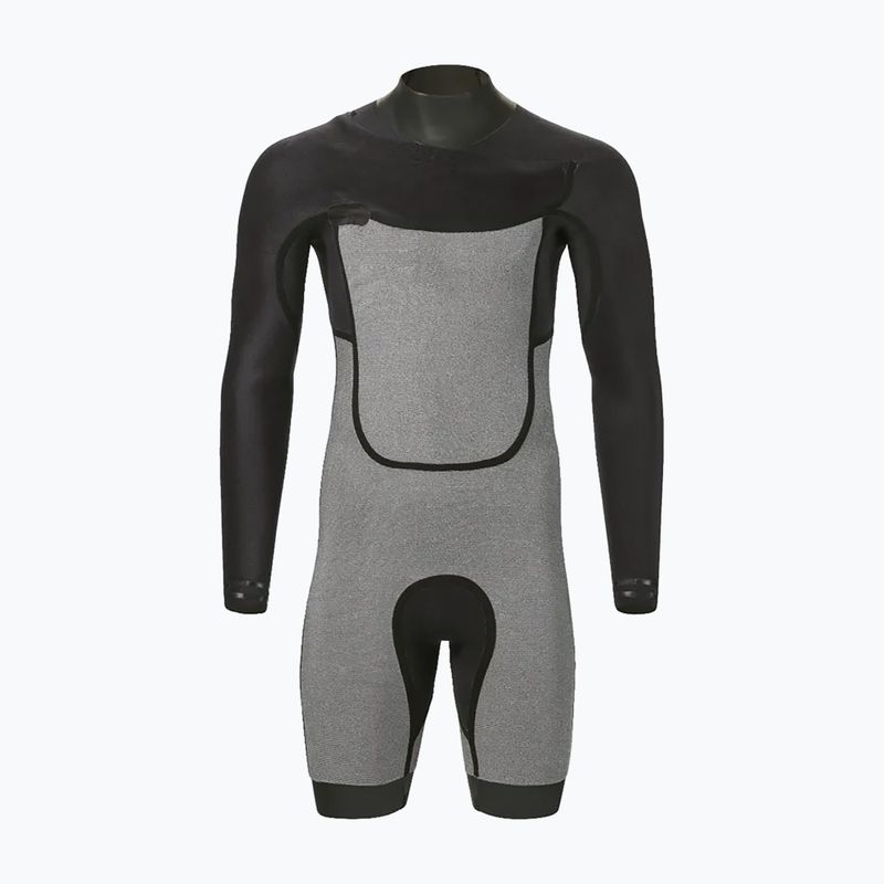 Мъжки неопреннов костюм за плуване Musto Flexlite Dynamic 3/2 mm Shorty dark grey 3