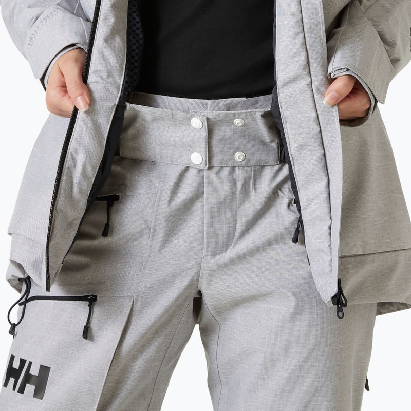 Дамско ски яке Helly Hansen Powderqueen 3.0 grey/melange 6