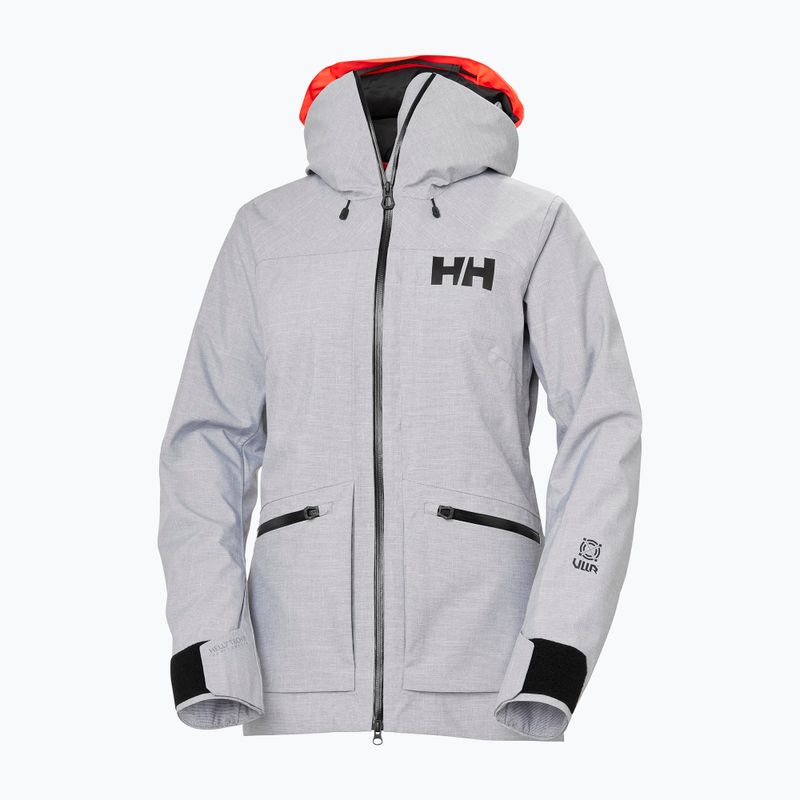 Дамско ски яке Helly Hansen Powderqueen 3.0 grey/melange 9