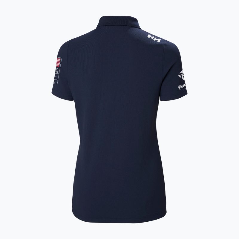 Дамска поло тениска Helly Hansen Crew Tech Polo navy 2