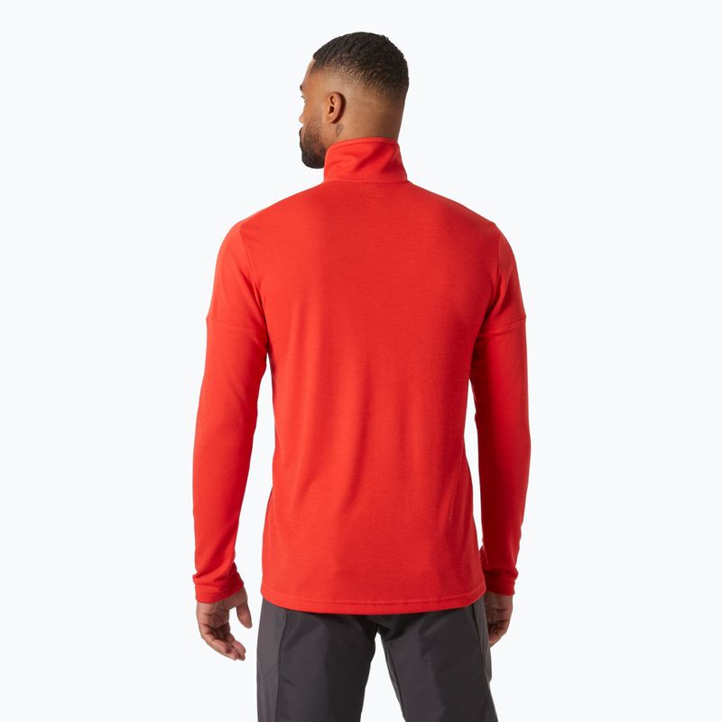 Мъжки суитшърт за ветроходство Helly Hansen Hp 1/2 Zip Pullover 2.0 alert red 2