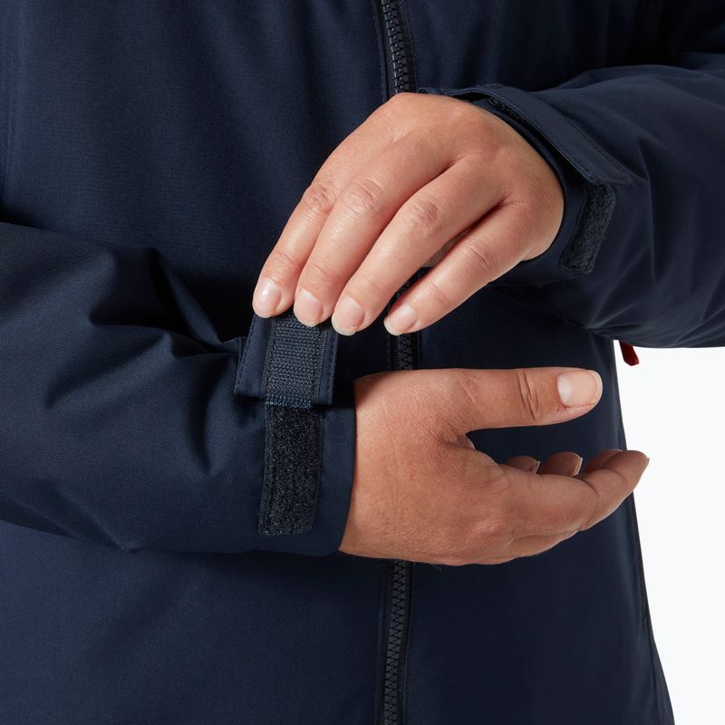 Ветроходно яке за жени Helly Hansen Crew Hooded Midlayer Plus 2.0 navy 5